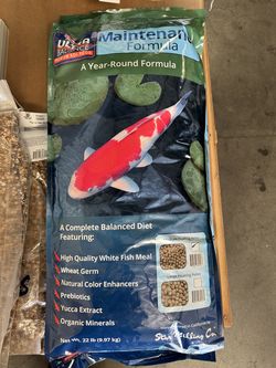 Premium Koi Maintenance food 22lb bag