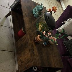 Sturdy Wooden Coffee Table 