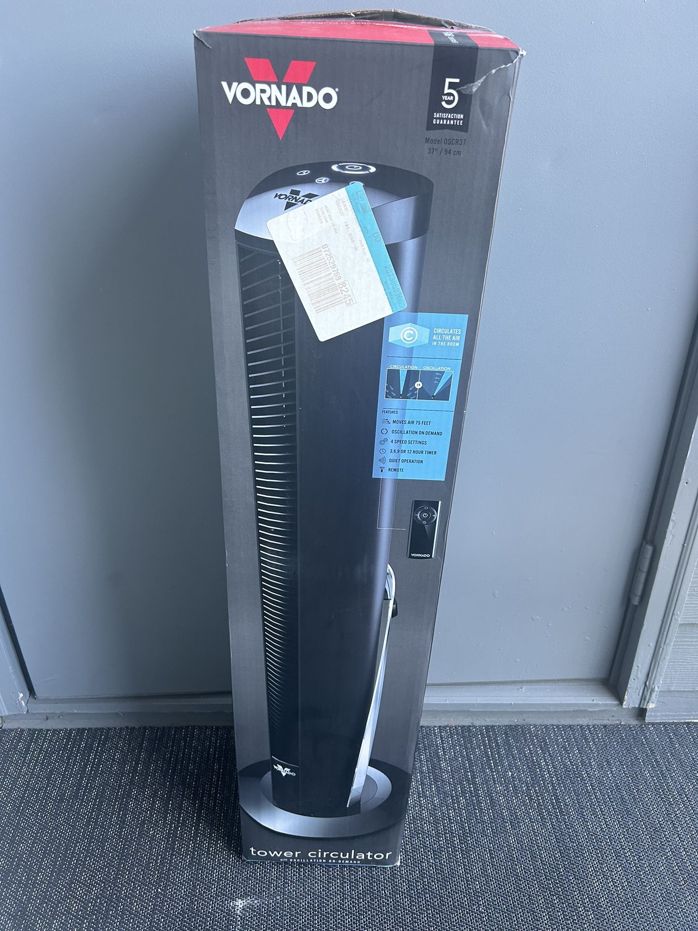 Tower Fan And Air Circulator With Remote