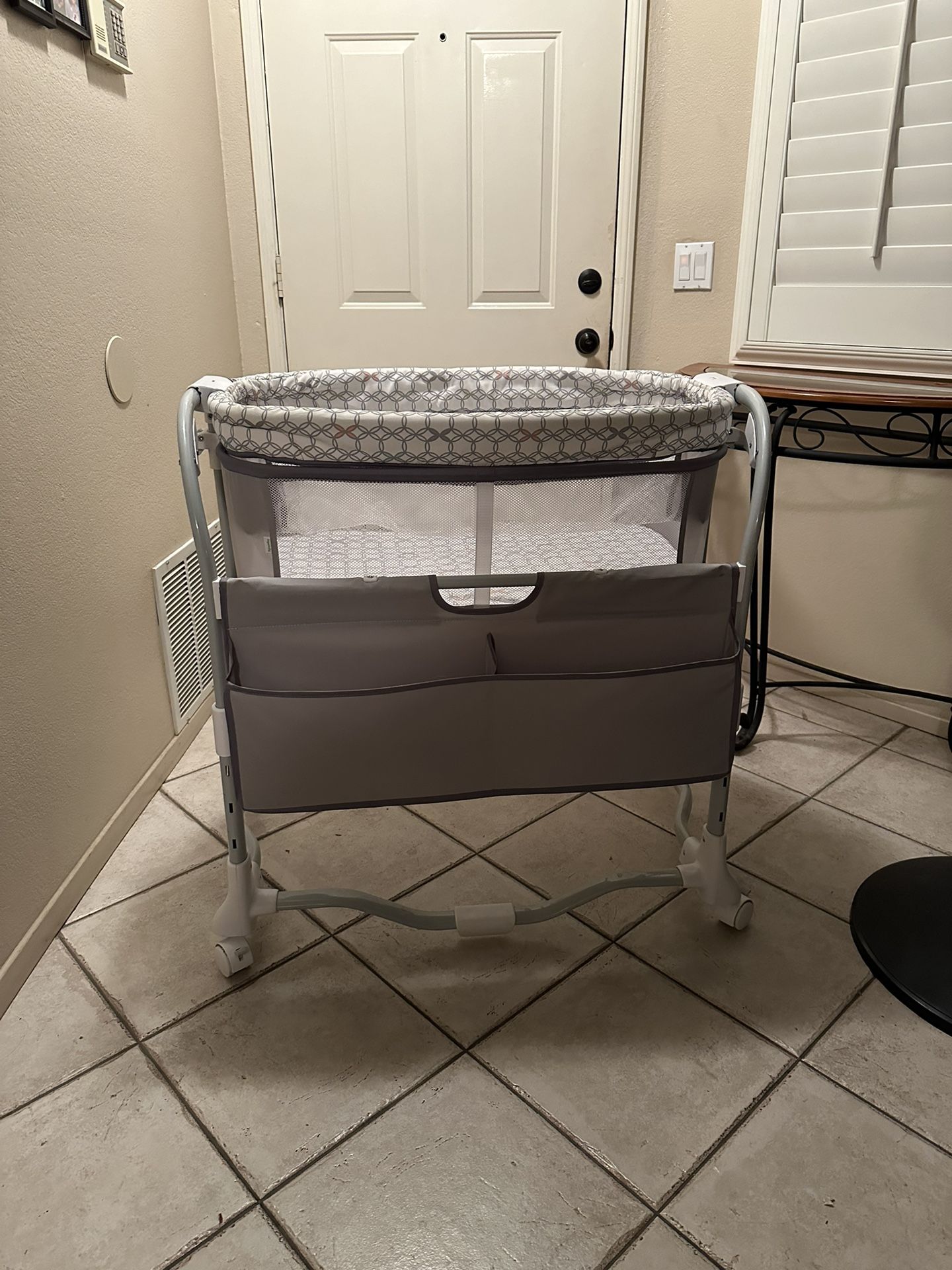 Baby Bassinet, Diaper Genie, Baby Bather, And Bottle Sterilizer. 