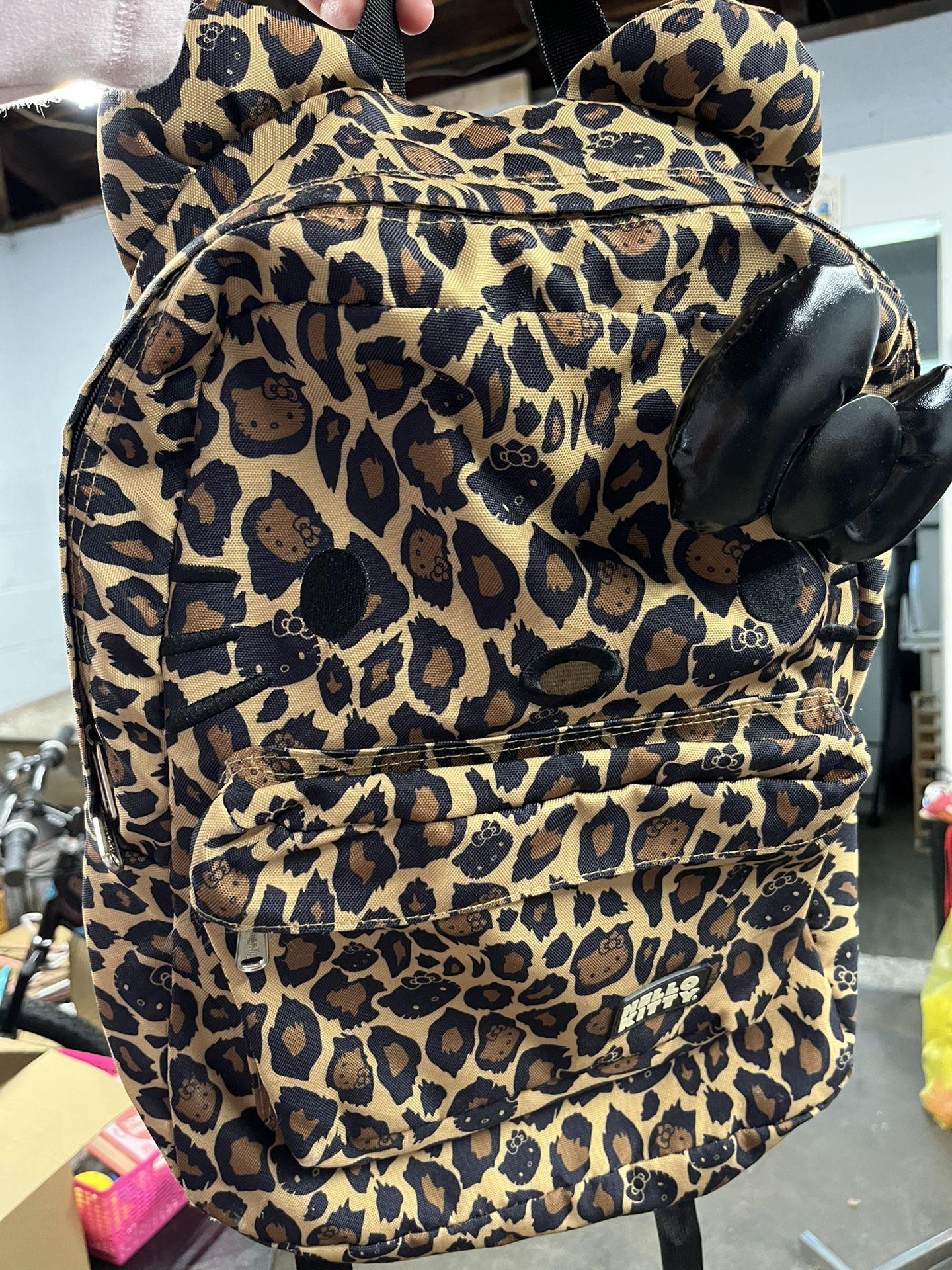 Hello Kitty Leopard Print Backpack
