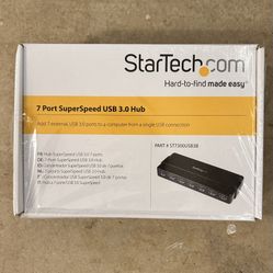 StarTech 7-Port USB 3.0 Hub (New, Sealed)