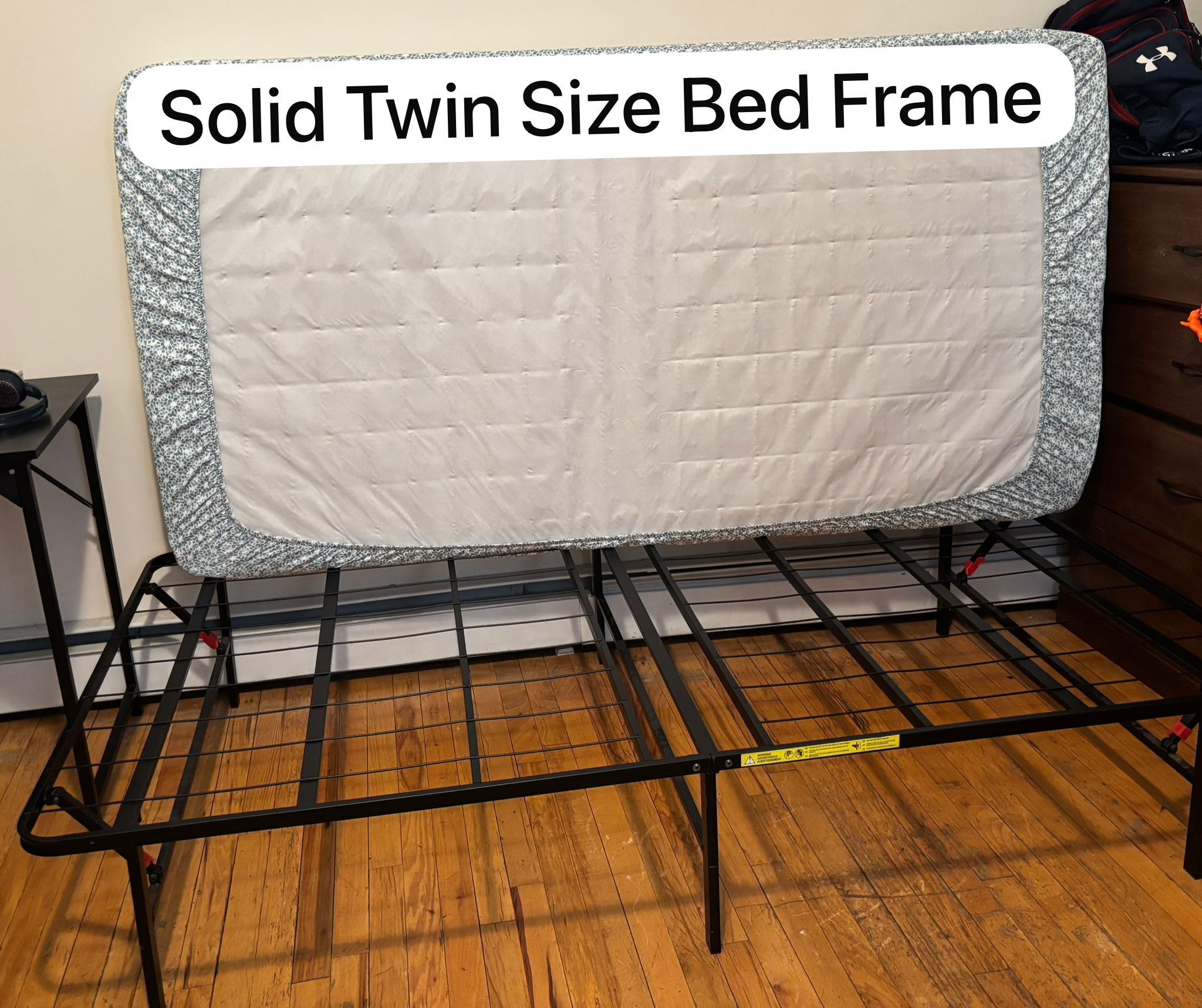 Twin Bed Set – Frame + Mattress