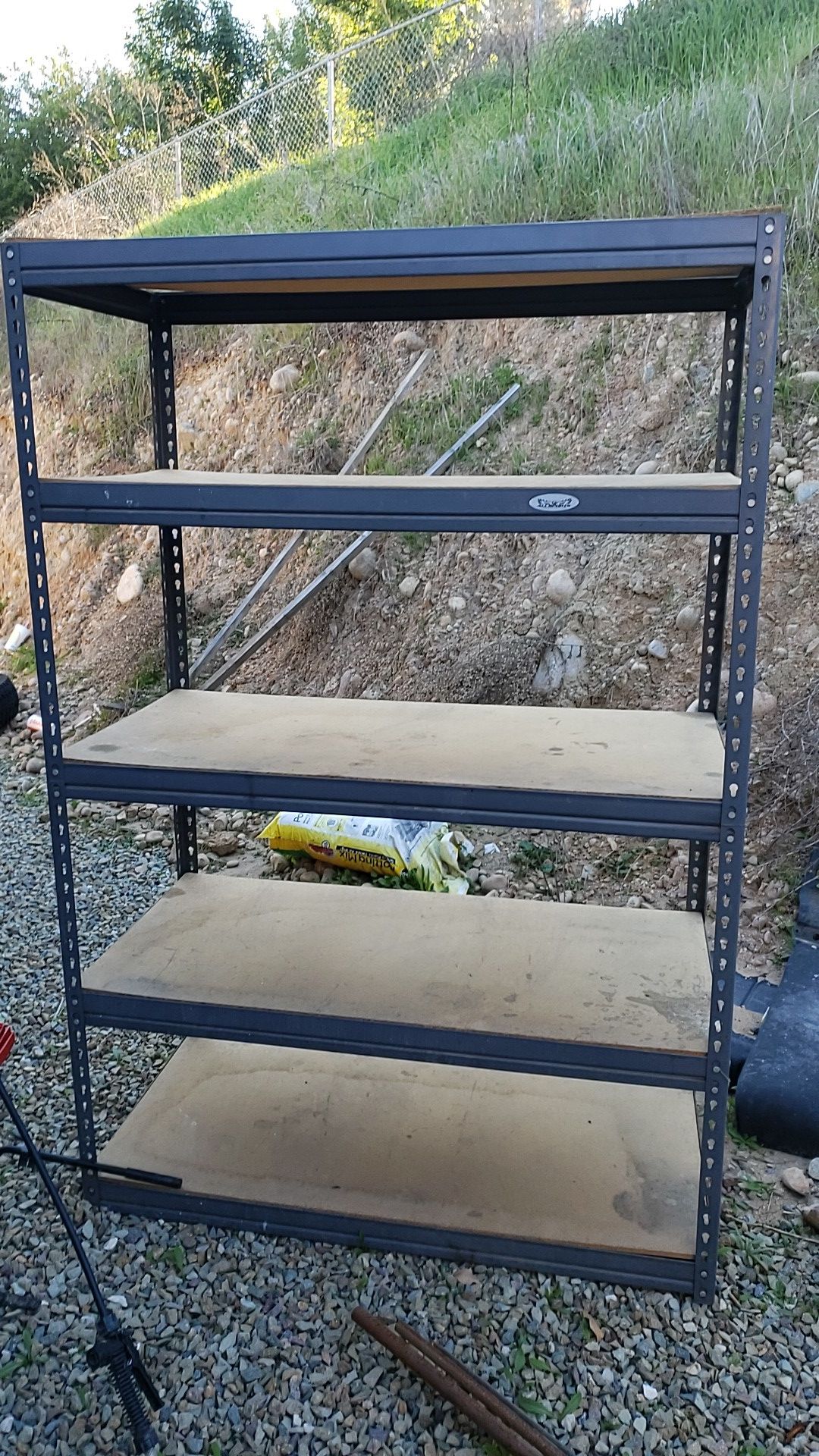 Storage shelf rack