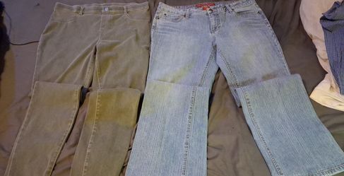 4 pr of women's pants 1 boot cut size 14