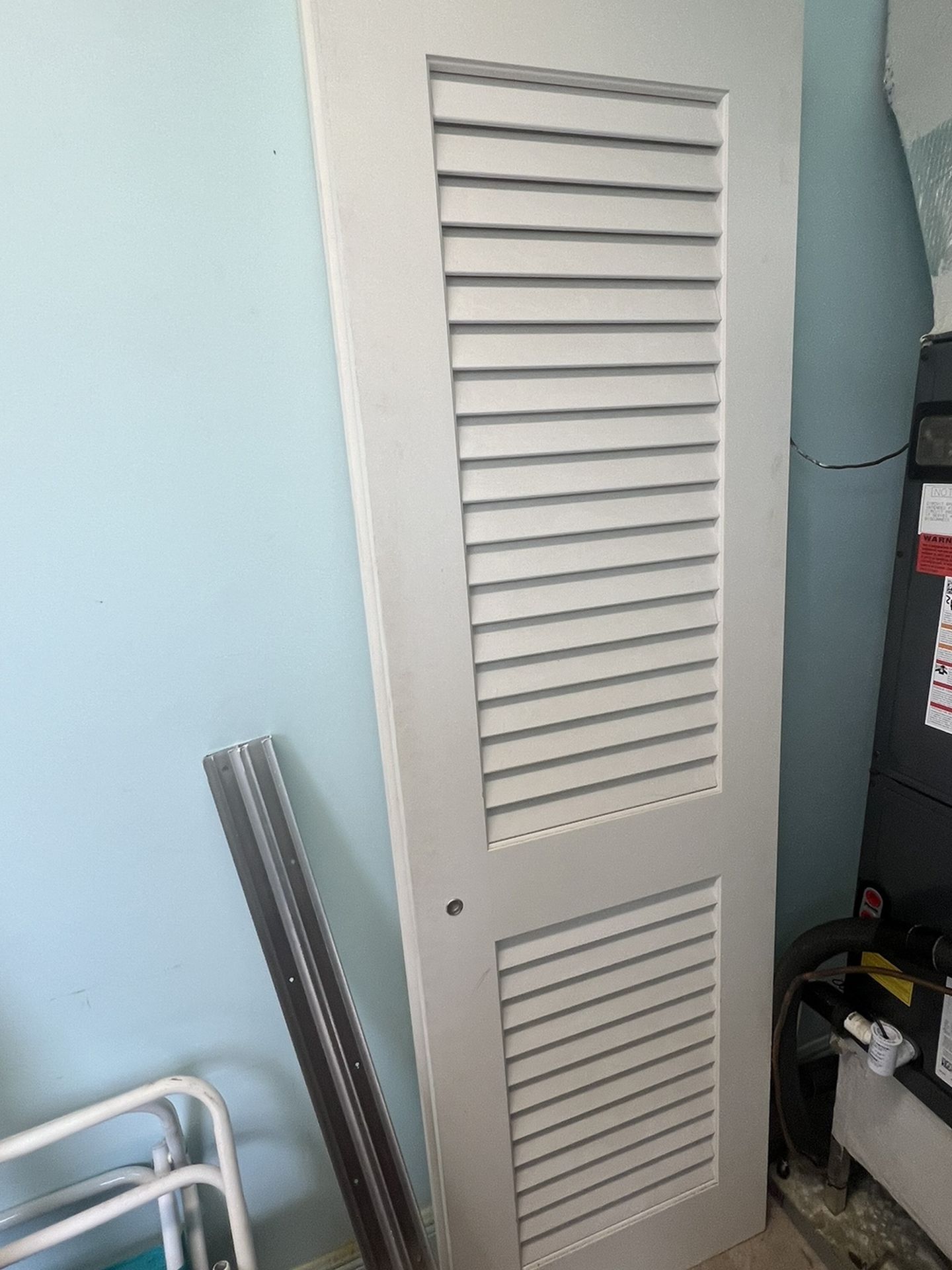 Louvered closet door for Sale in Palm Beach, FL OfferUp