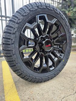 24" rims tires we finance gmc chevy 2500hd