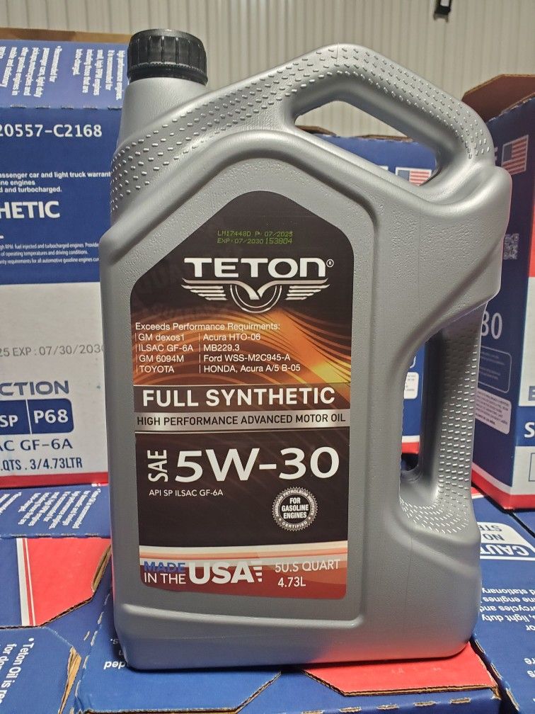 Special Price Motor Oil 5w30 Full Synthetic Case 3GAL 5QT High Quality 