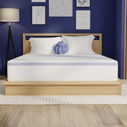 Queen Mattress - Amazon Vibe 12” Gel Memory Foam Mattress 