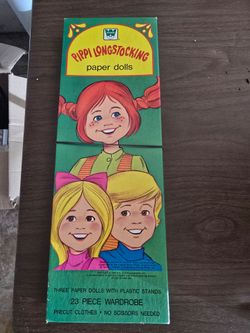 PIPPI LONGSTOCKING PAPER DOLLS