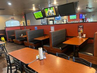 Tables and chairs (restaurant closing in Mesa)