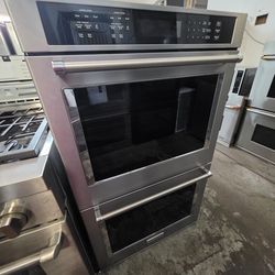 30" KITCHENAID DOUBLE OVEN STAINLESS STEEL