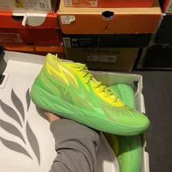 Puma LaMelo Ball Nickelodeon Slime size 10 USED