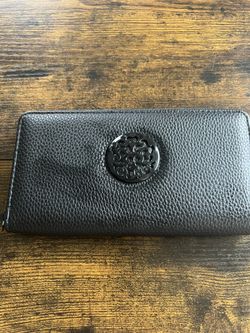 Black Leather Wallet 