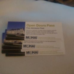 MOHAI SEATTLE TICKETS!!!!!!!GOOD UNTIL 6/30/26!!!!