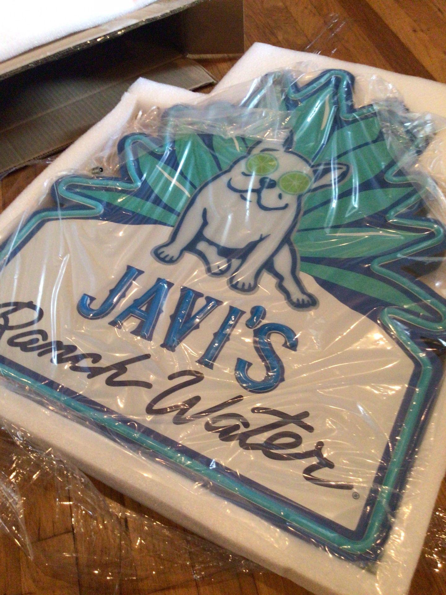 JAVIS Ranch Water Light Sign