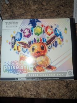 Pokemon prismatic evolutions etb