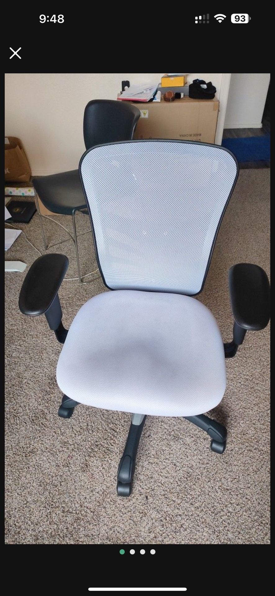 Office Chair Ergonomic White