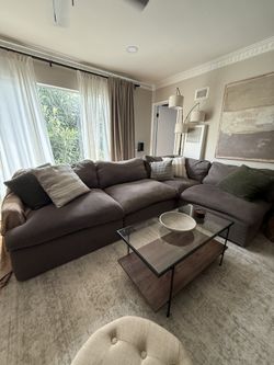 Super Comfortable Sectional Couch With Power Recliner