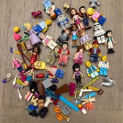 The "Random Lego Lot" is a collection of various LEGO bricks, pieces, and parts.