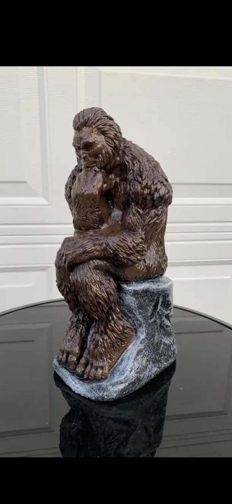 The Bigfoot Thinker Statue