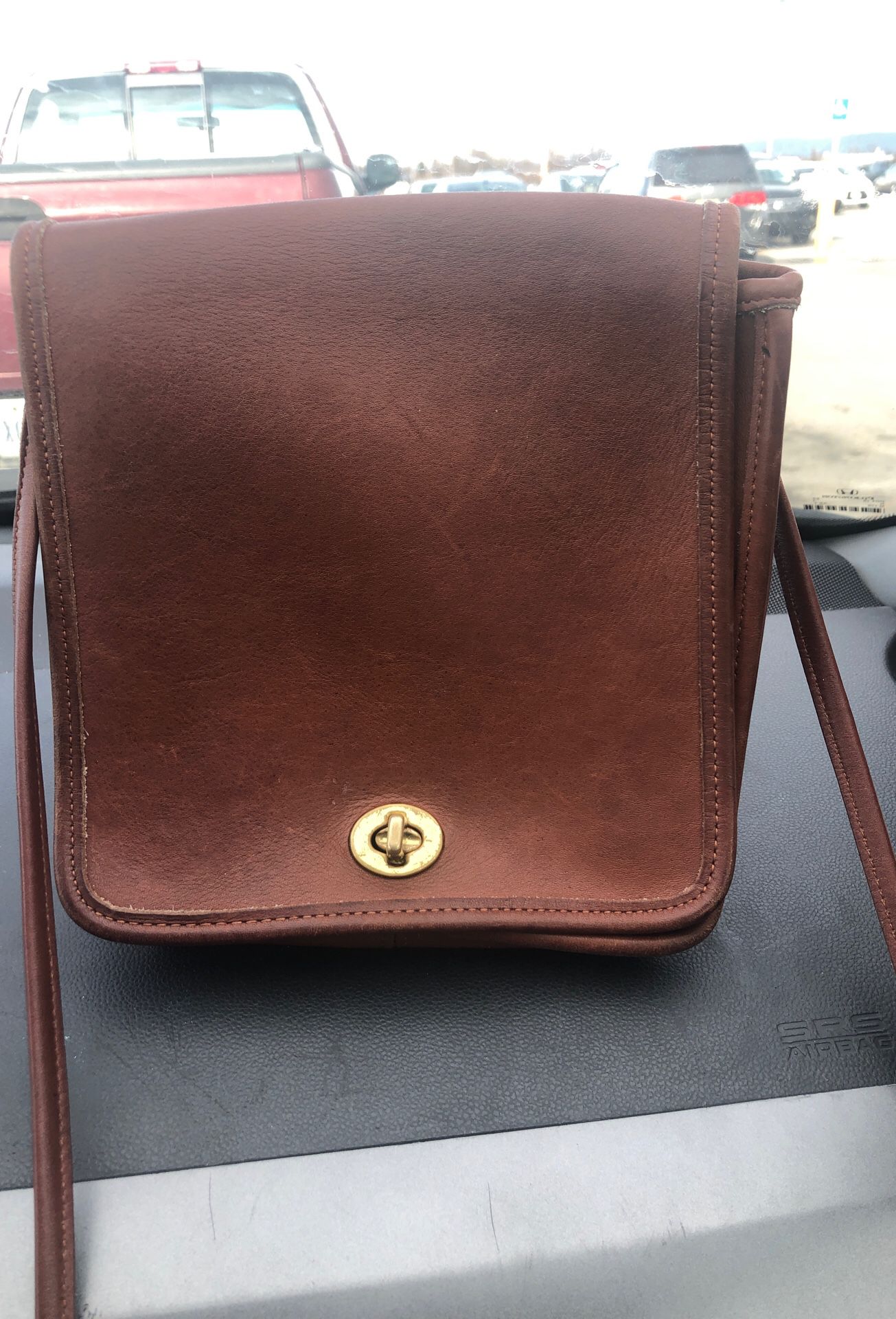 Coach cross body purse vintage