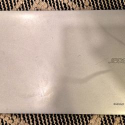 silver Acer Chromebook