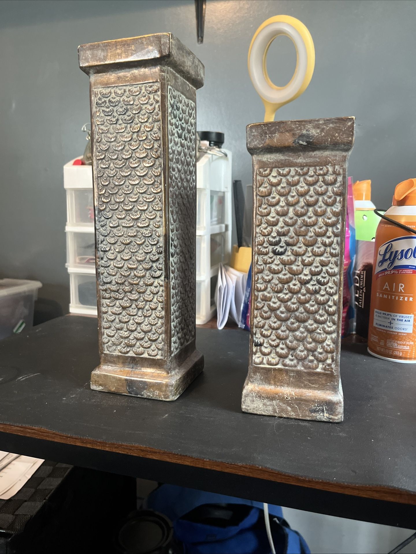 Two Ceramic Flower Vases