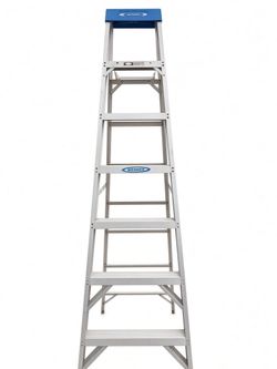 Werner 8 ft Aluminum Step Ladder