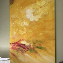 Bright Painting On Canvas 