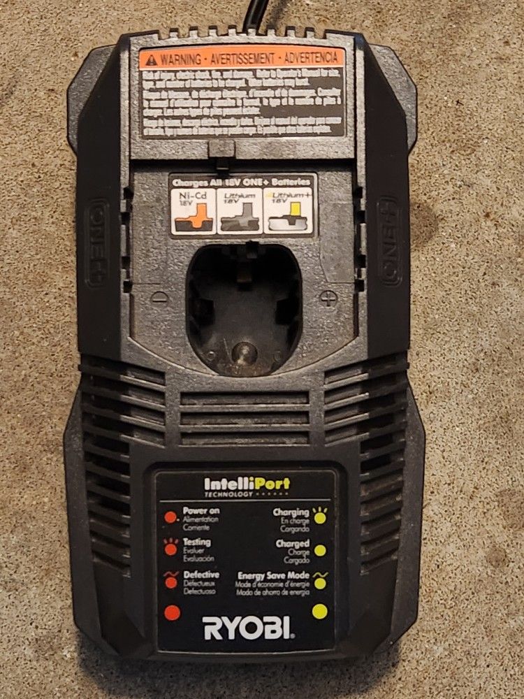 Ryobi P118 18V Dual Chemistry Lithium Ion / NiCad Battery Charger