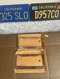 Cadillac License Plate Frame El Cajon