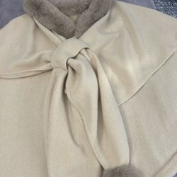 Knit Cape Women Winter
