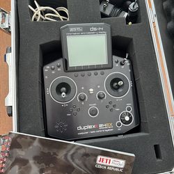 Jeti Duplex DS-14 RC Transmitter w/ Case – Excellent Condition