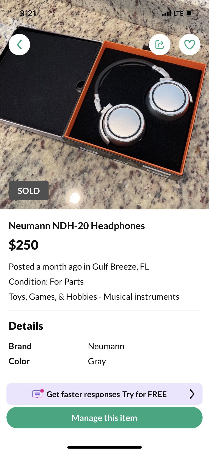 Neumann NDH-20 Headphones