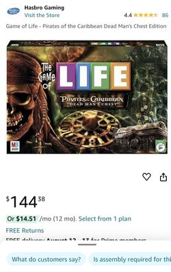 Game Of Life- prates Of The Caribbean 