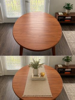 Expandable Oval Dining table