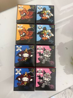 Hello kitty Godzilla McDonald’s toys