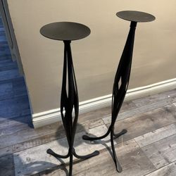 Iron Candle Holders