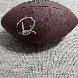 Andre Rison Signed Autograph Full Size Wilson Football - Beckett - Falcons Chiefs
