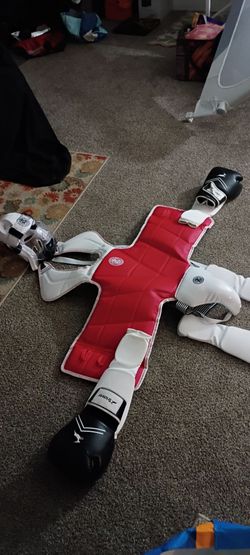 full sparring gear for tae kwon doe