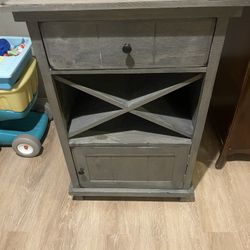 Wooden Cabinet and wine rack 