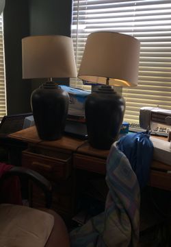 2 Lamps for $30