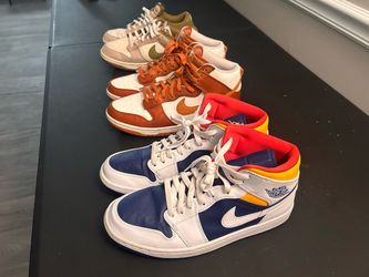 Nike Dunk Low, Nike Dunk High, Air Jordan 1 High
