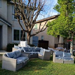 High quality patio furniture set 10 piece outdoor patio sofa set brand new 🆕