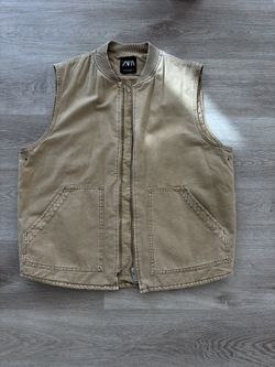 Zara Carpenter Vest (NEW)