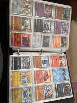 A Folder Full Of Pokemon Cards( Read Description)