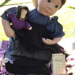 Doll Collection Vintage Ashton Drake, Amish Blessings / Rebecca, Warmth Of The Heart. Geppeddo Kissing Dolls.
