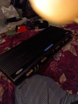 Big old school 6 channel amp