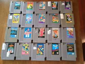 Nintendo NES cartridge lot